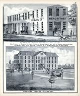 The Old Reliable Carriage Manufactory - Samuel Lenhart, Madison County Infirmary, Madison County 1875